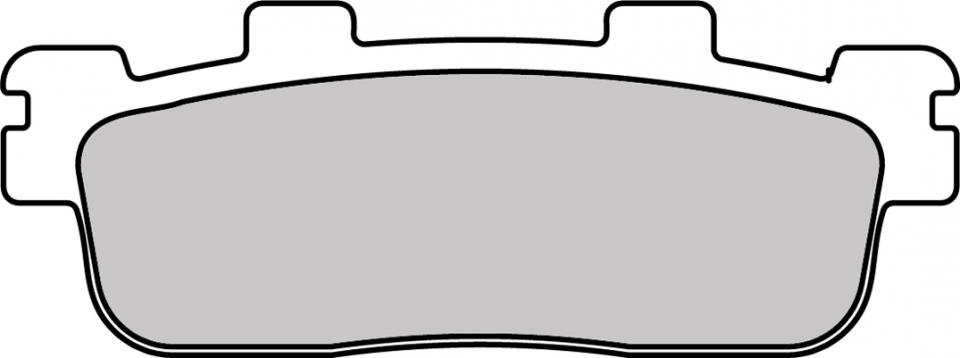 Plaquette de frein Ferodo pour Scooter Kymco 125 Dink Street 2009 à 2010 AR / FDB2248EF Neuf