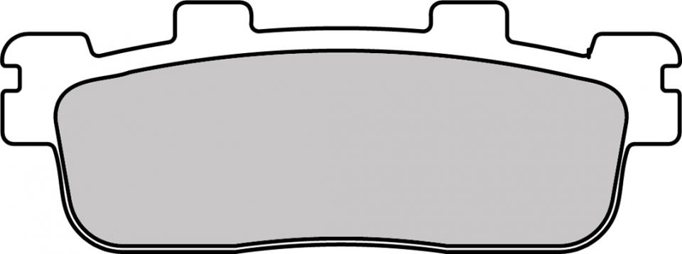 Plaquette de frein Ferodo pour Scooter Kymco 125 Dink Street 2009 à 2010 AR / FDB2248EF Neuf