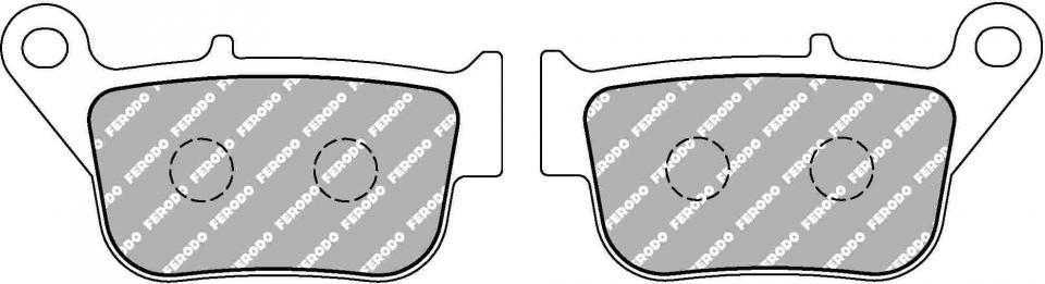 Plaquette de frein Ferodo pour Scooter Yamaha 250 X-Max 2014 à 2016 SG261 / AR / FDB2279AG Neuf