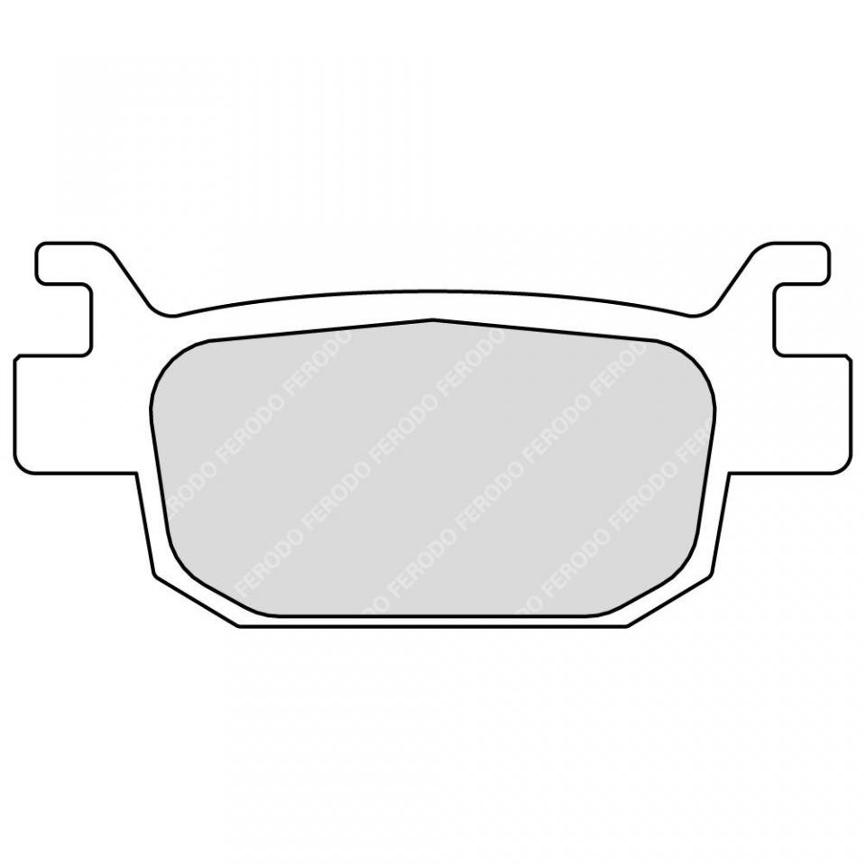 Plaquette de frein Ferodo pour Scooter Honda 125 NSS Forza Ie 4T Euro4 2017 à 2020 AR Neuf