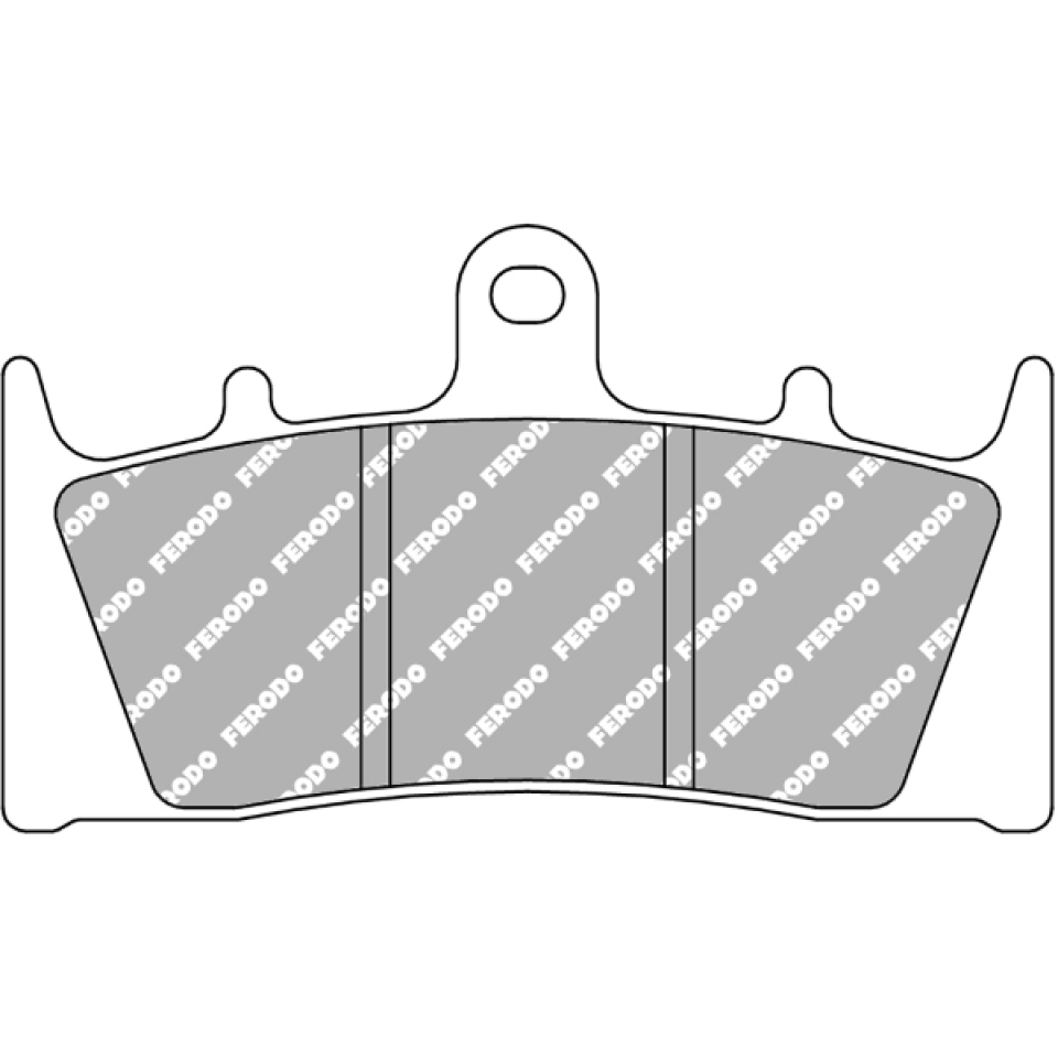 Plaquette frein Ferodo pour moto Kawasaki 600 ZX-6 R Ninja 1998 à 2001 AV Neuf