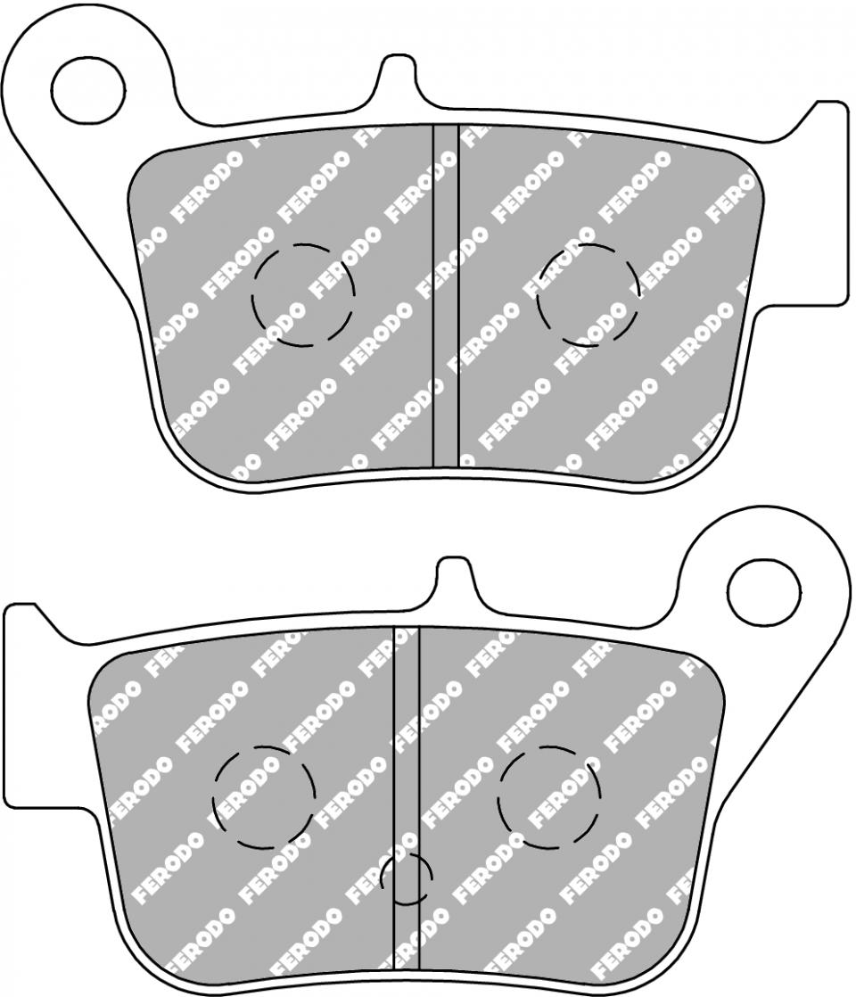 Plaquette de frein Ferodo pour Scooter Sym 400 Maxsym 2016 LX40A4-EU / AR / FDB2292EF Neuf