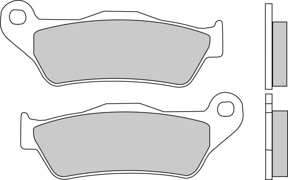 Plaquette de frein Ferodo pour Moto Harley Davidson 500 Xg Street 2015 à 2019 AV / AR Neuf