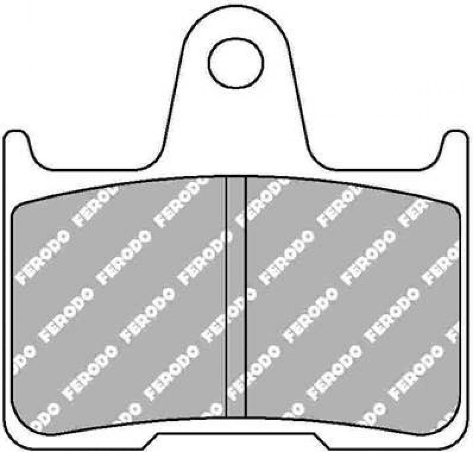 Plaquette de frein Ferodo pour Moto MZ 1000 S 2003 à 2005 AR / FDB2111EF Neuf