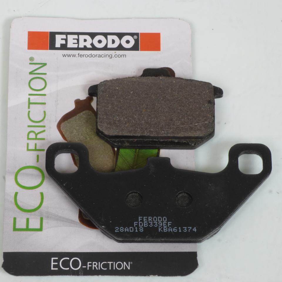 Plaquette de frein Ferodo pour Moto Kawasaki 250 EL Eliminator 1987 à 1995 AV / FDB339EF Neuf