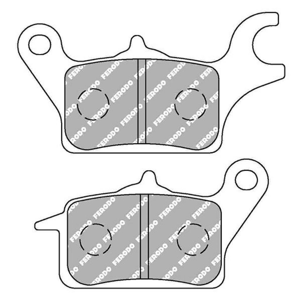 Plaquette de frein Ferodo pour Scooter NIU 0 NS1 2017 à 2020 AV Neuf