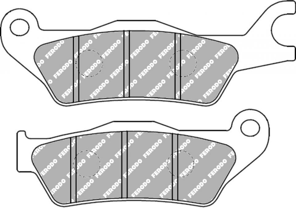 Plaquette de frein Ferodo pour Moto Suzuki 125 GSX-S 2018 à 2023 DL32A / AV / FDB2287EF Neuf