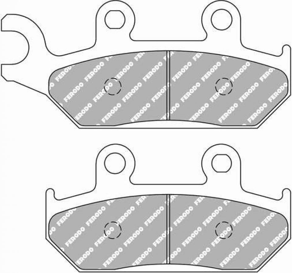 Plaquette de frein Ferodo pour Yamaha 700 Yxm 2018 AVD Neuf