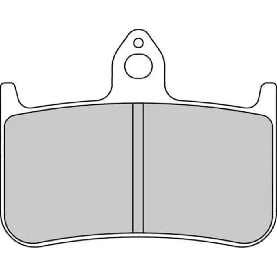 Plaquette de frein Ferodo pour Moto Harley Davidson 1200 Xl C Sportster Custom 2014 AV / FDB2299ST Neuf