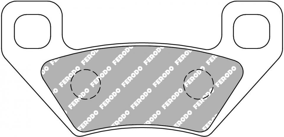 Plaquette de frein Ferodo pour Quad Arctic cat 1000 CAT 2013 à 2014 AV / AR Neuf