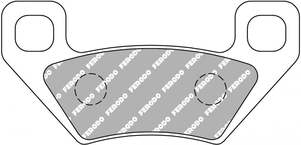 Plaquette de frein Ferodo pour Quad Arctic cat 1000 CAT 2013 à 2014 AV / AR Neuf