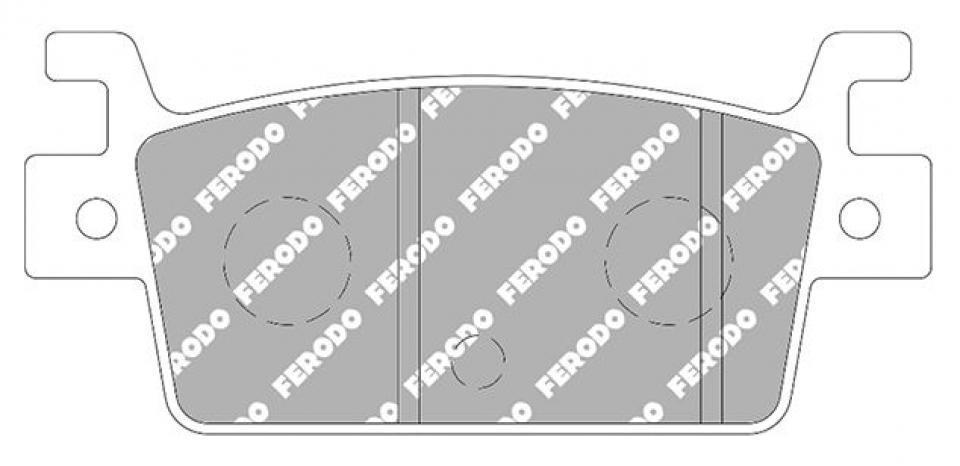 Plaquette de frein Ferodo pour Scooter Kymco 550 AK Abs 2017 à 2023 AR / FDB2304EF Neuf