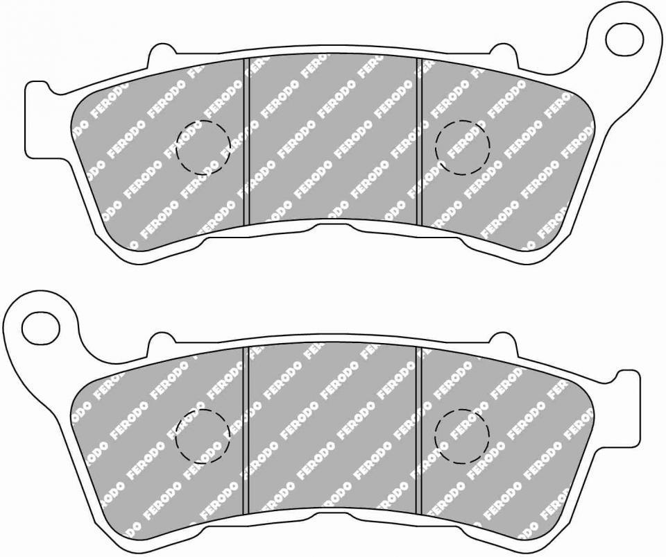 Plaquette de frein Ferodo pour Moto Harley Davidson 883 XL 2014 à 2019 LE2 / AV / FDB2299P Neuf