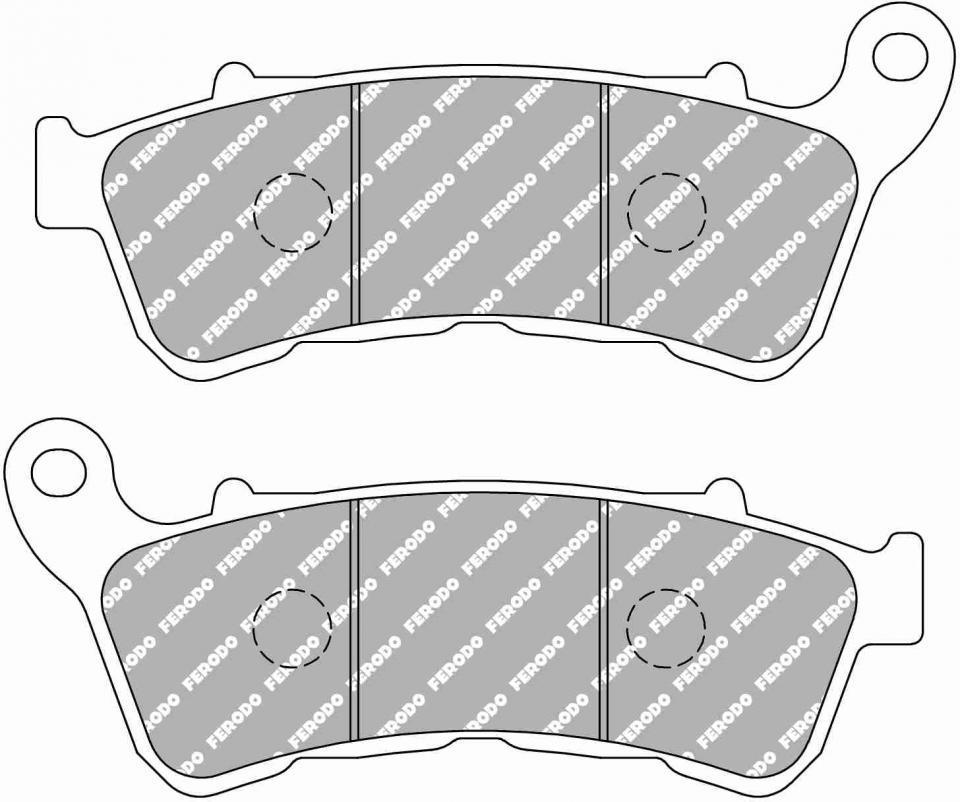 Plaquette de frein Ferodo pour Moto Harley Davidson 1200 XL 2019 LR3 / AV Neuf