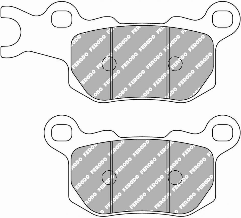 Plaquette de frein Ferodo pour Auto FDB2318SG Neuf
