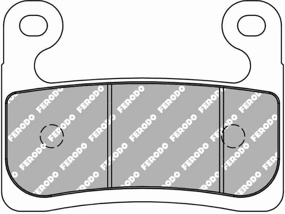 Plaquette de frein Ferodo pour Moto BMW 1250 R Rt 2019 à 2022 AVG Neuf