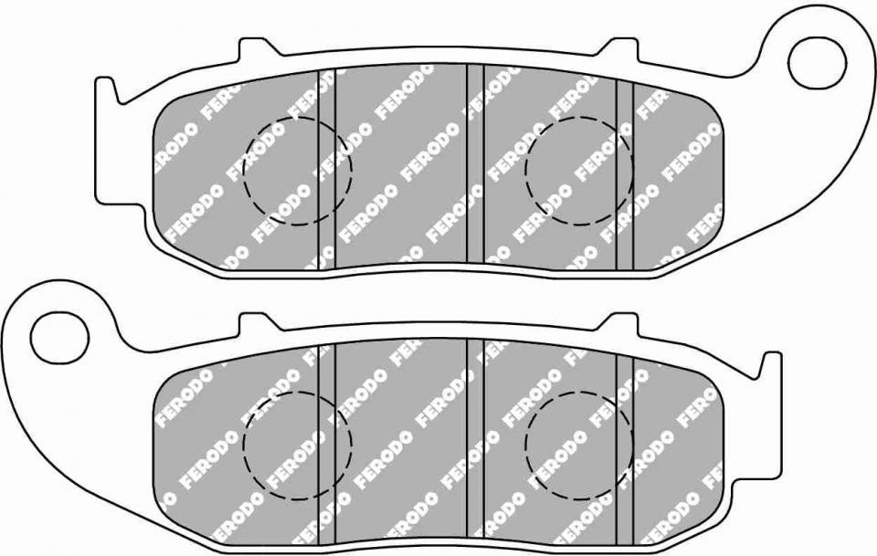 Plaquette de frein Ferodo pour Auto FDB2314EF Neuf