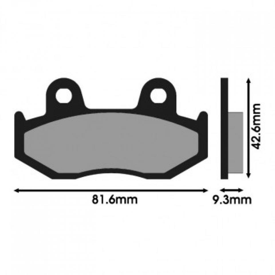 Plaquette de frein Polini pour Scooter Honda 100 SCV Lead Après 2000 Neuf