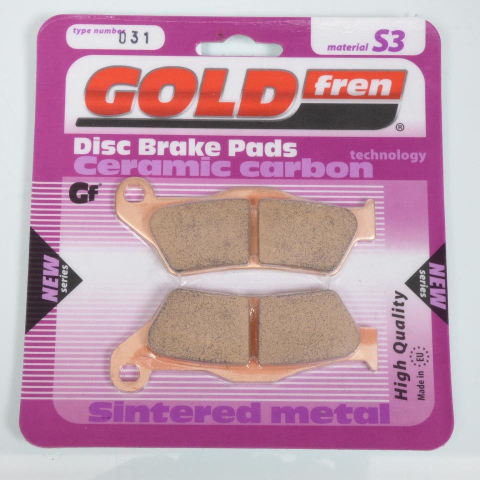 Plaquette de frein Gold Fren pour Moto TM 300 Mx 2T Cross 2001 à 2004 AVG Neuf