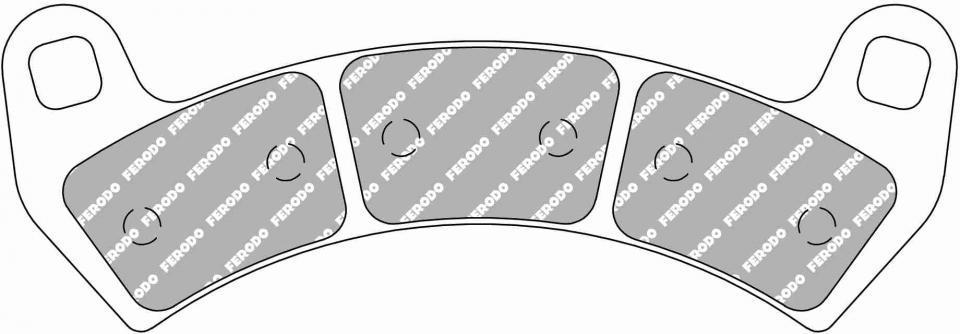 Plaquette de frein Ferodo pour SSV Polaris 1000 RZR XP EPS 2016 à 2019 AVG / AVD / FDB2298SG Neuf
