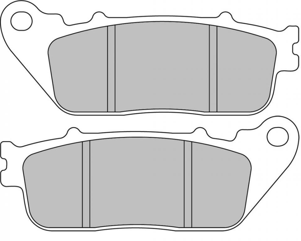 Plaquette de frein Sifam pour Moto Honda 1200 Vfr F Tcs 2012 à 2016 AR Neuf