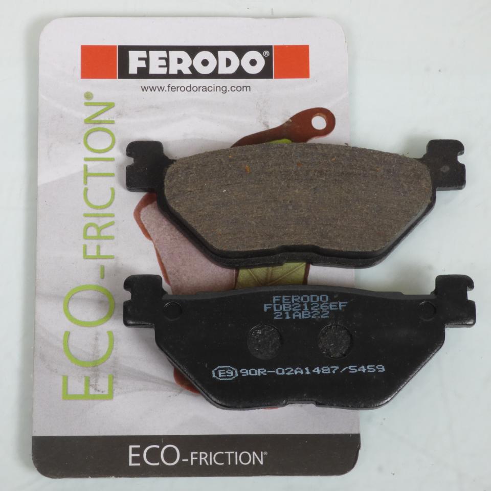 Plaquette de frein Ferodo pour Maxi Scooter Yamaha 500 Xp T-Max 2001 à 2003 AR / FDB2126EF Neuf