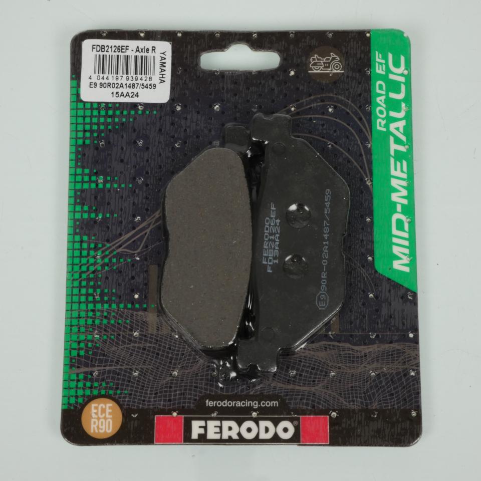 Plaquette de frein Ferodo pour Maxi Scooter Yamaha 500 Xp T-Max 2001 à 2003 AR / FDB2126EF Neuf