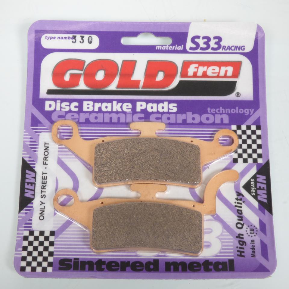 Plaquette de frein Gold Fren pour Scooter Yamaha 125 Xenter 2012 à 2018 AVG Neuf