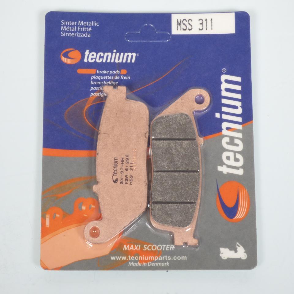 Plaquette de frein Tecnium pour Scooter Honda 400 FJS Silver Wing 2001 à 2002 MSS311 Neuf