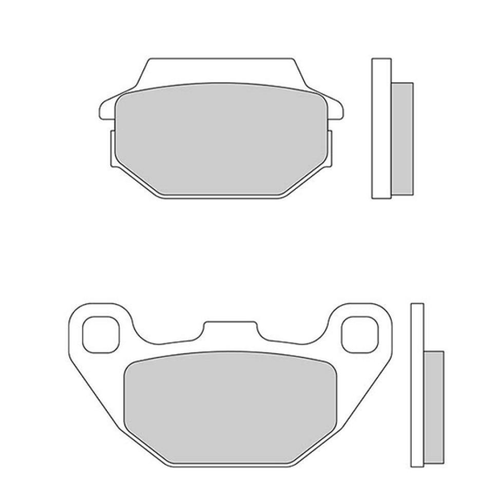 Plaquette de frein Galfer pour Scooter Kymco 50 Super 8 4T Après 2014 Neuf