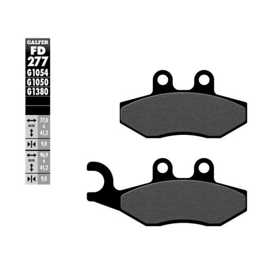 Plaquette de frein Galfer pour Scooter Piaggio 250 X9 Evolution Après 2004 Neuf