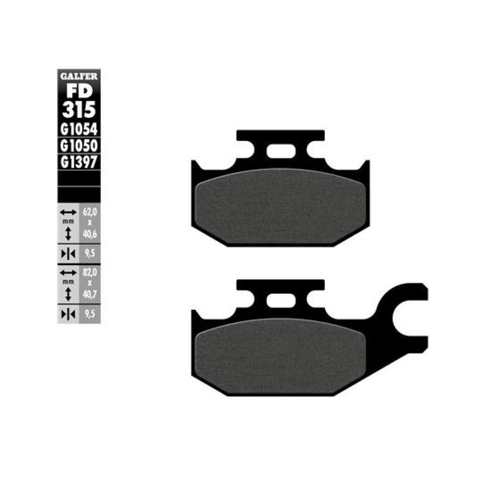 Plaquette de frein pour  