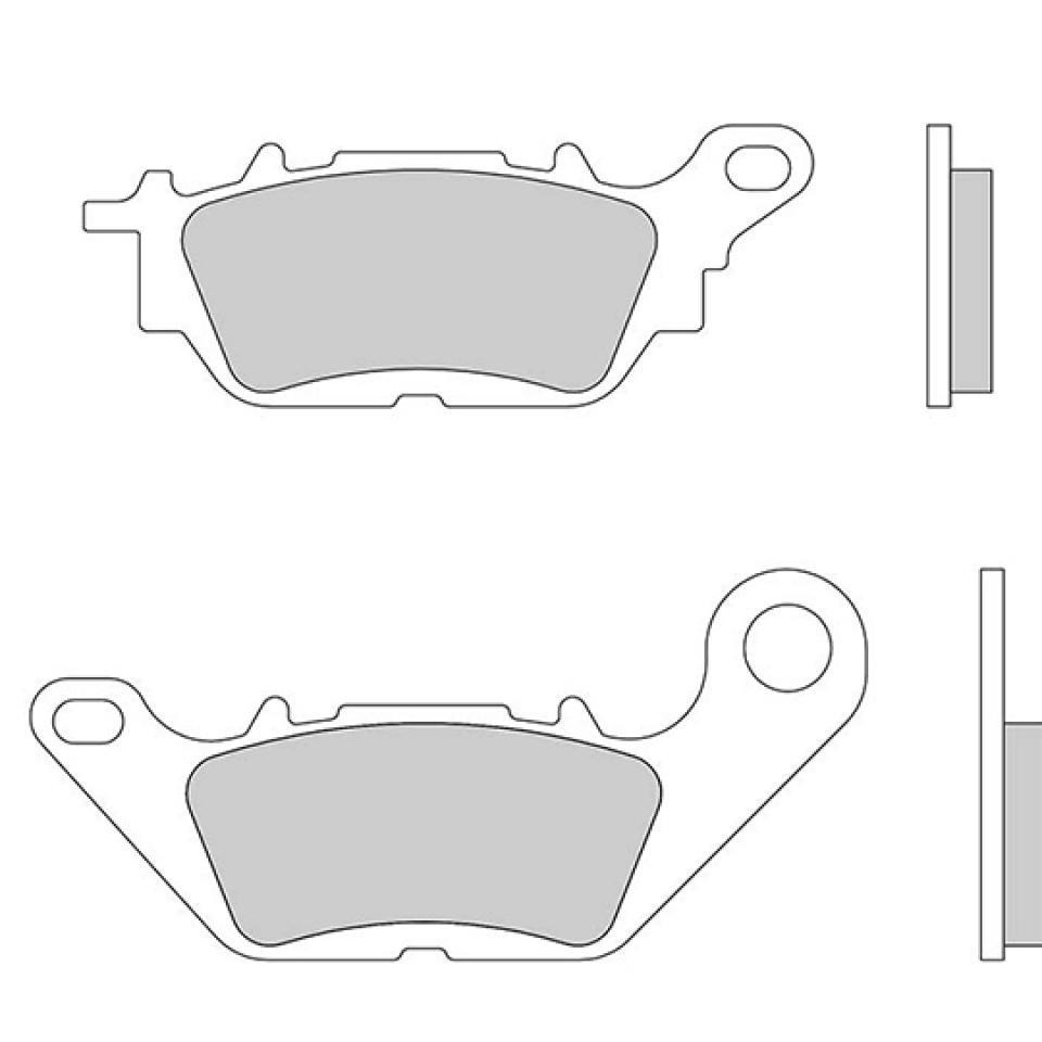 Plaquette de frein Galfer pour Scooter Yamaha 115 MIO AL C Après 2008 Neuf