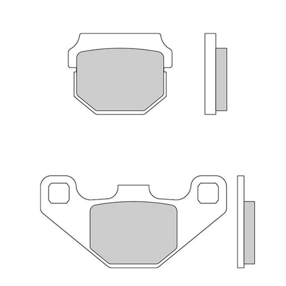 Plaquette de frein Galfer pour Scooter Gilera 50 Stalker 2005 à 2011 Neuf