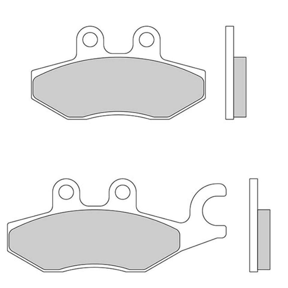 Plaquette de frein Galfer pour Scooter Piaggio 125 X10 Après 2012 Neuf