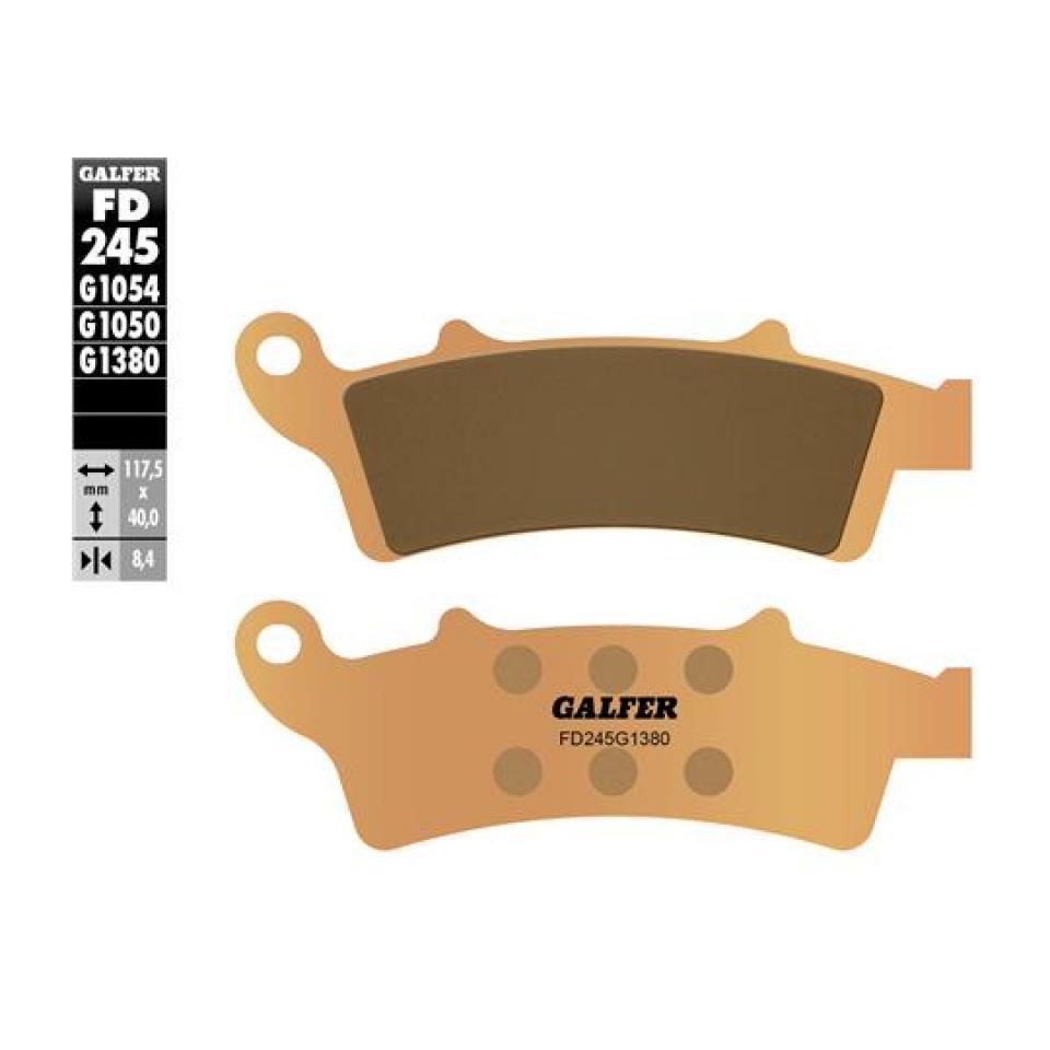 Plaquette de frein Galfer pour Scooter Kymco 300 PEOPLE GT Après 2010 Neuf