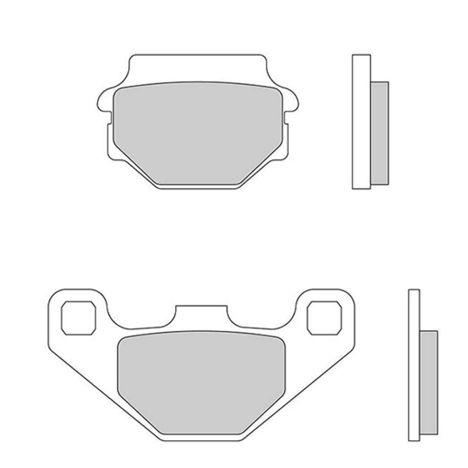 Plaquette de frein Galfer pour Moto Suzuki 450 Gs S Après 1987 Neuf