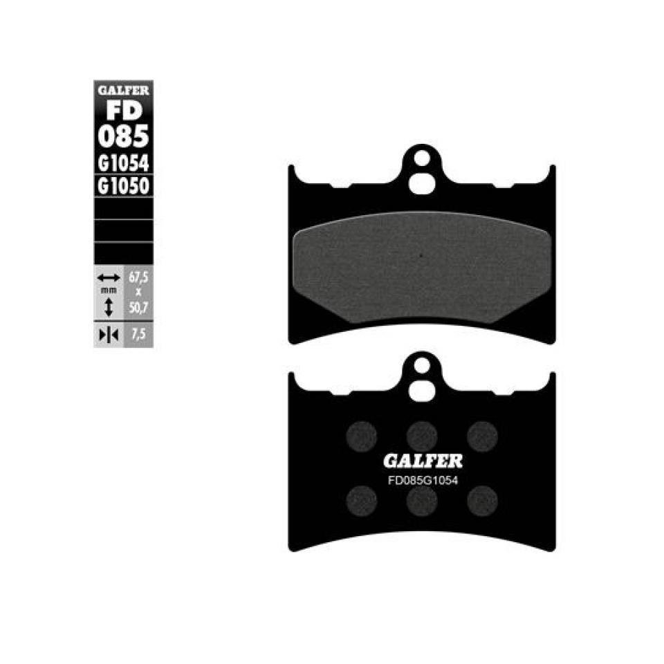 Plaquette de frein Galfer pour Moto Benelli 125 Bx 1988 Neuf