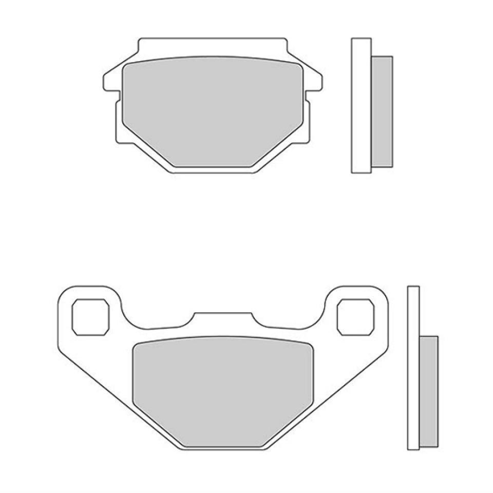 Plaquette de frein Galfer pour Scooter Malaguti 80 F10 Après 1992 Neuf
