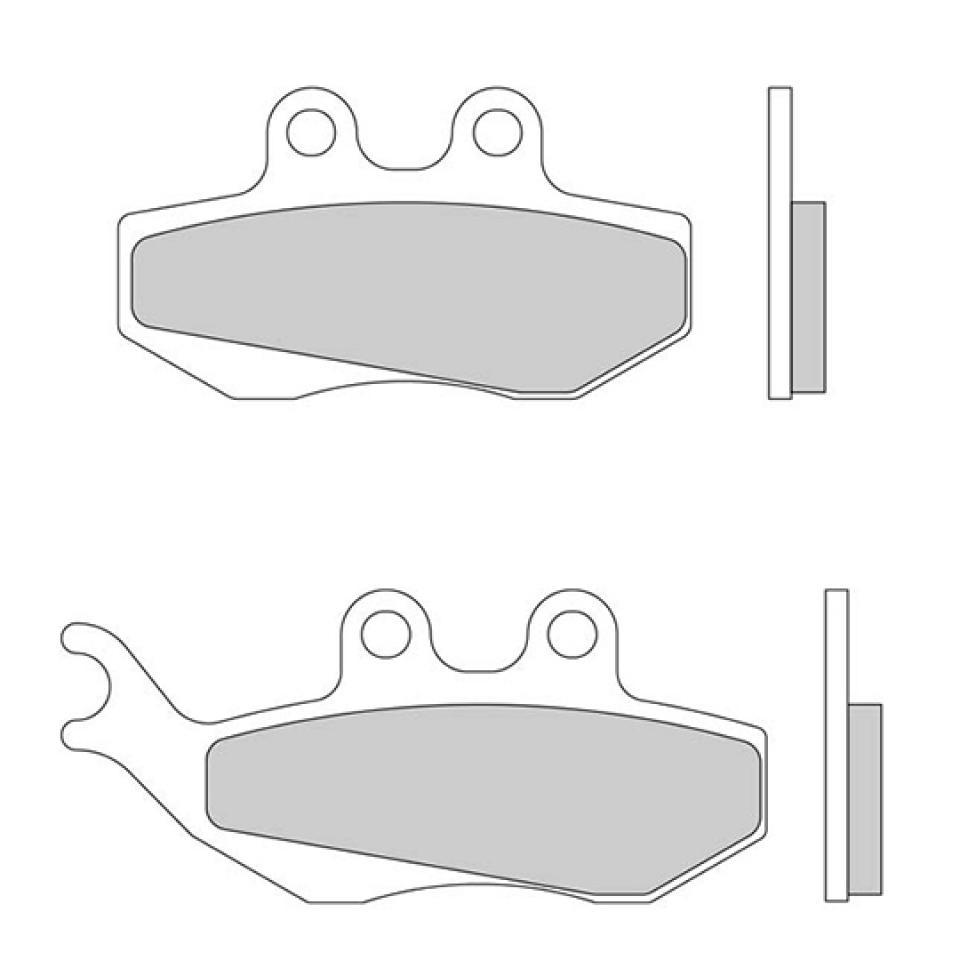 Plaquette de frein Galfer pour Scooter Piaggio 180 Hexagon LXT 1998 à 1999 Neuf