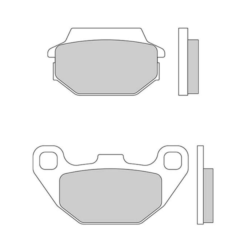 Plaquette de frein Galfer pour Scooter Kymco 50 People 2T Après 1999 Neuf