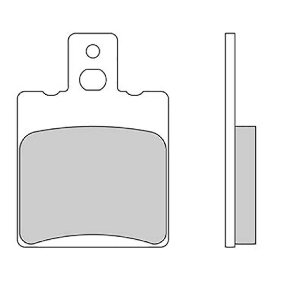 Plaquette de frein Galfer pour Scooter Italjet 125 Torpedo Après 2007 Neuf