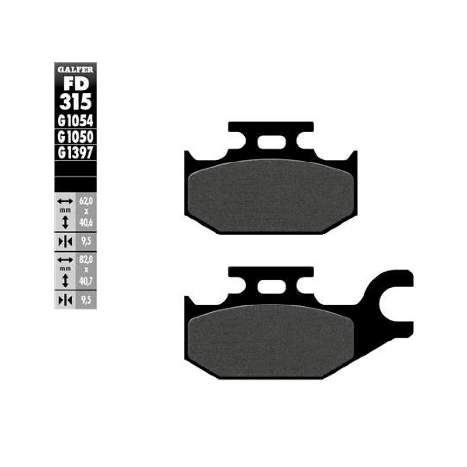 Plaquette de frein pour  