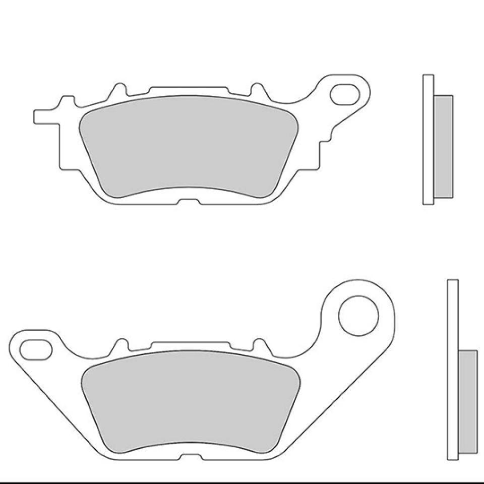 Plaquette de frein Galfer pour Scooter Yamaha 115 MIO AL C Après 2008 Neuf