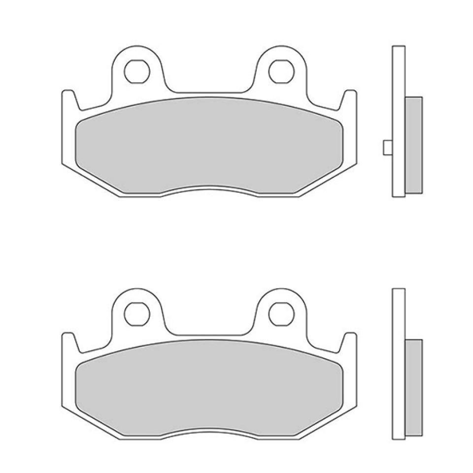 Plaquette de frein Galfer pour Scooter Kawasaki 250 EPSILON Après 2003 Neuf