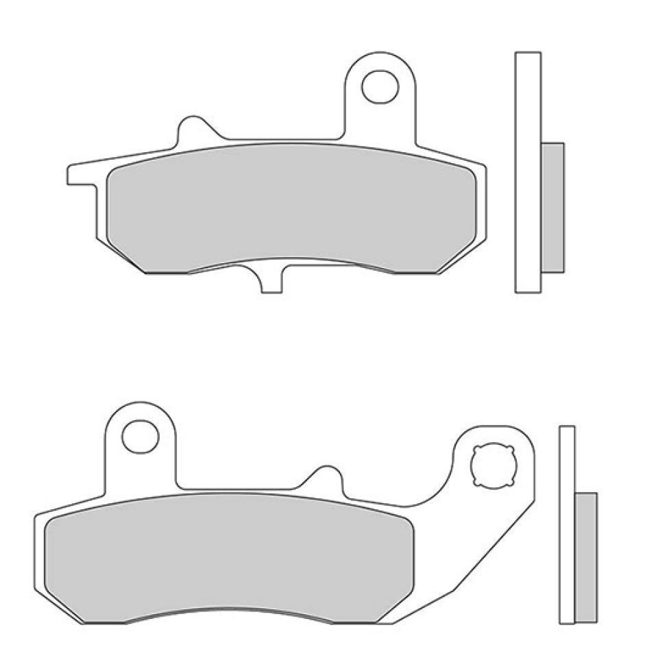 Plaquette de frein Galfer pour Moto Suzuki 600 DR Djebel Après 1989 Neuf