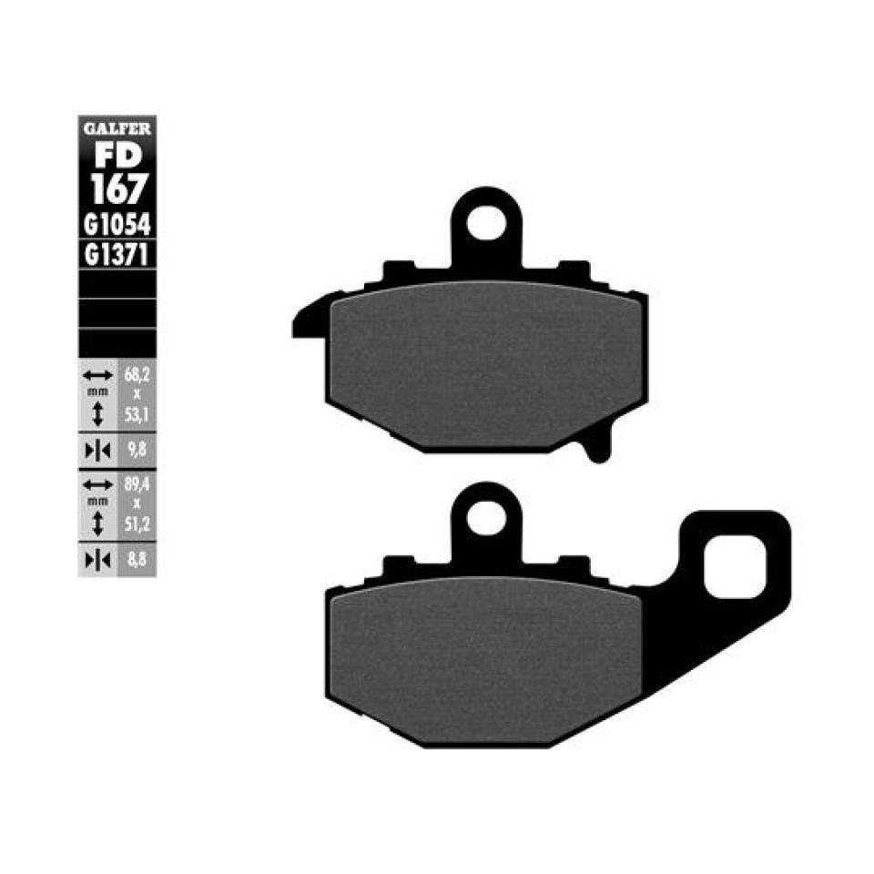 Plaquette de frein pour Kawasaki ZX6R
