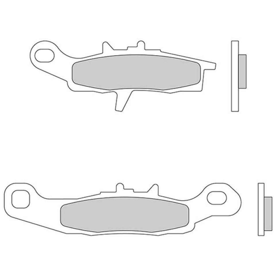 Plaquette de frein Galfer pour Moto Kawasaki 250 KL Super Sherpa Après 2000 Neuf