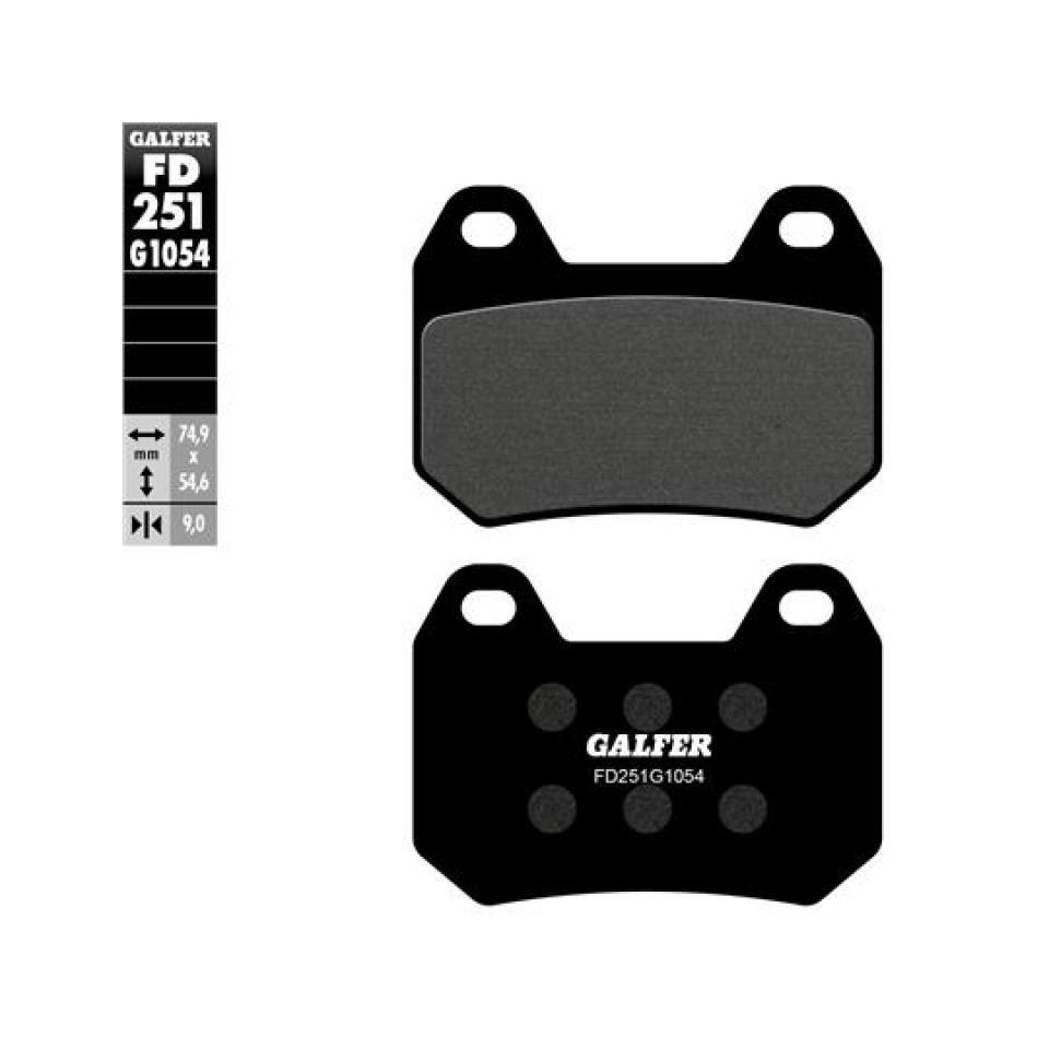 Plaquette de frein pour  