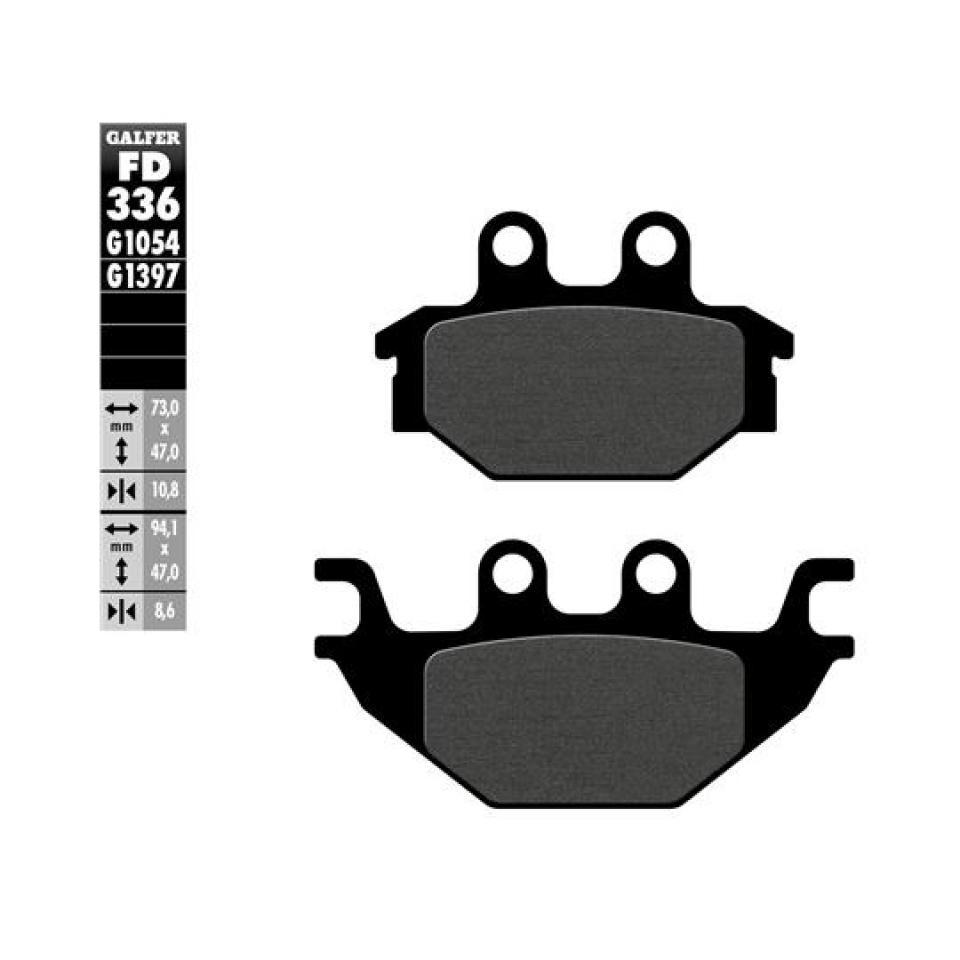 Plaquette de frein pour  